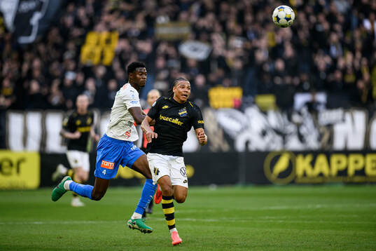 Värnamos Rufai Mohammed och AIKs Kevin Filling