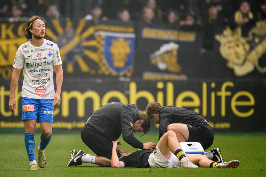 AIKs Yannick Geiger får vård