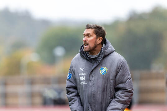 Oddevolds tränare Rikard Nilsson