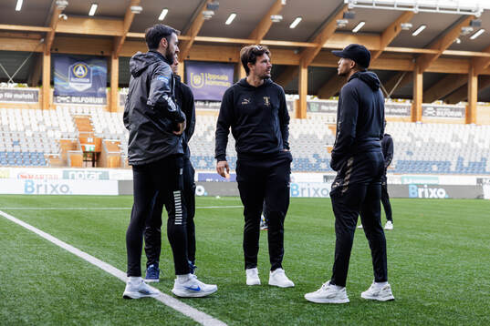 Malmö FFs Stefano Vecchia och Martin Olsson
