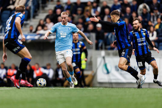 Malmö FFs Daniel Gudjohnsen