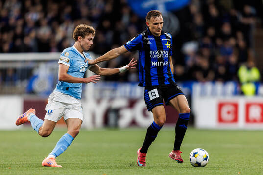 Malmö FFs Hugo Bolin och Sirius Oscar Krusnell
