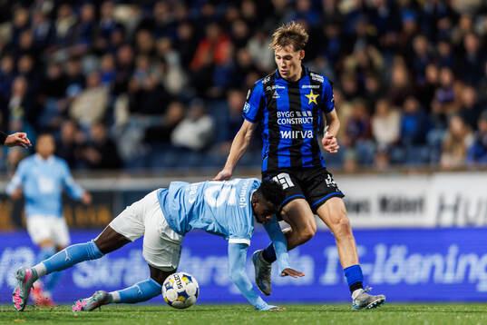 Malmö FFs Salifou Soumah och Sirius Marcus Lindberg