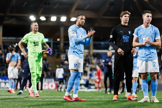 Malmö FFs Martin Olsson deppar