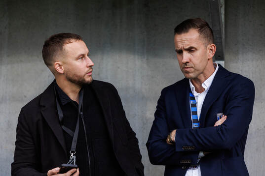 Sirius chef för herrlaget Jonathan Ederström och