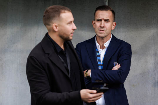 Sirius chef för herrlaget Jonathan Ederström och