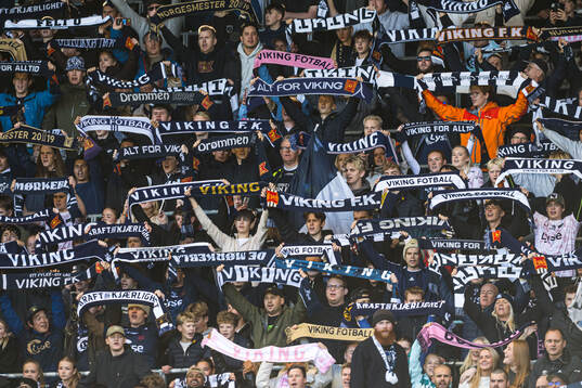 Spectators in the stands