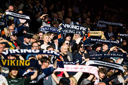 Spectators in the stands