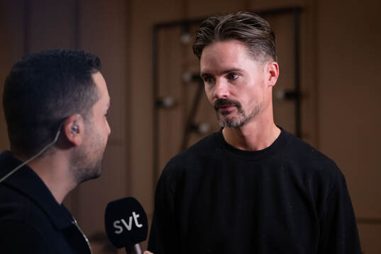 Mikael Lustig, expert from Swedish television