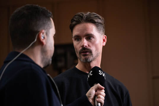 Mikael Lustig, expert from Swedish television