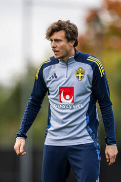Victor Nilsson Lindelöf of the Swedish national football
