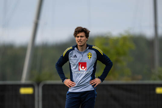 Victor Nilsson Lindelöf of the Swedish national football