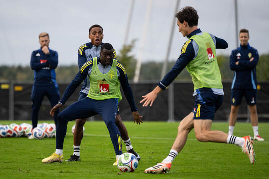 Niclas Eliasson, Ken Sema and Hjalmar Ekdal of the Swedish