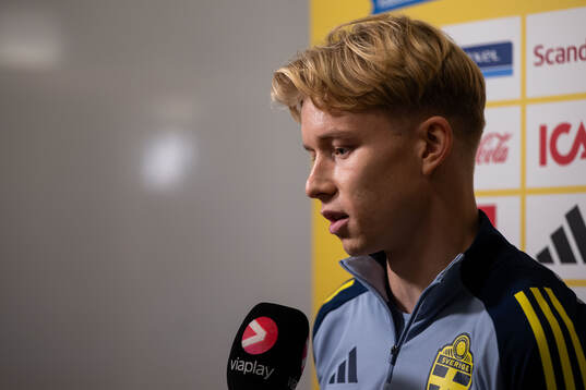 Daniel Svensson of the Swedish national football team in