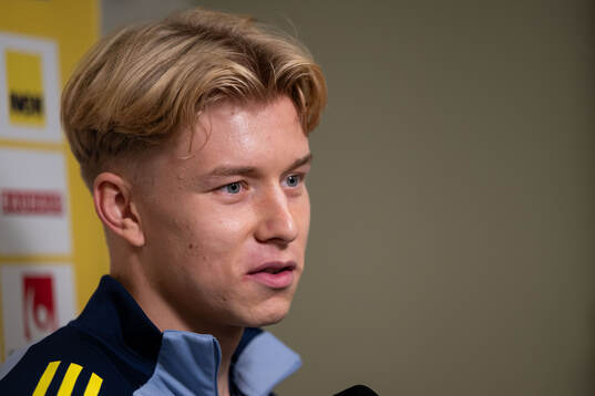 Daniel Svensson of the Swedish national football team in