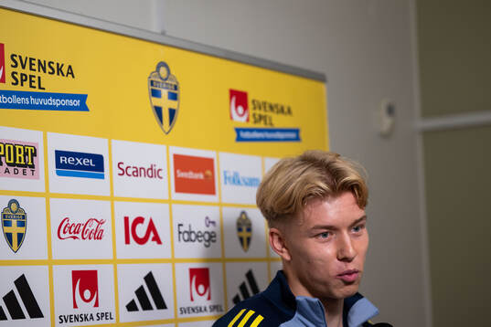 Daniel Svensson of the Swedish national football team in