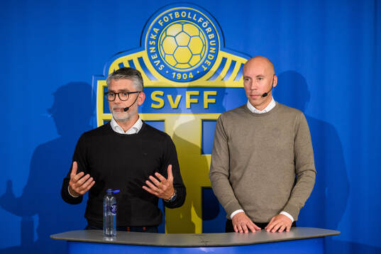 Niclas Carlnén, blivande Generalsekreterare, och Simon