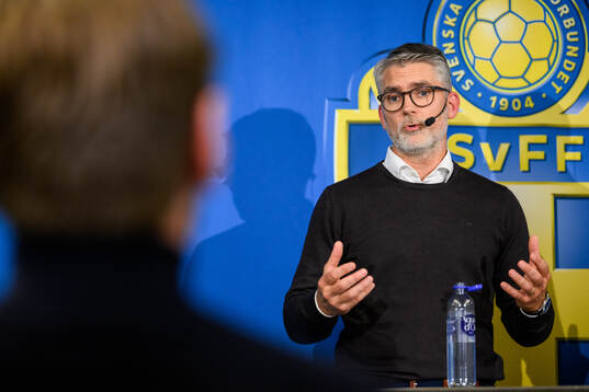 Niclas Carlnén, blivande Generalsekreterare för Svenska