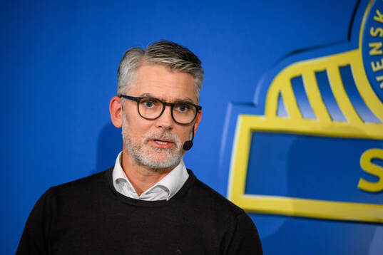 Niclas Carlnén, blivande Generalsekreterare för Svenska