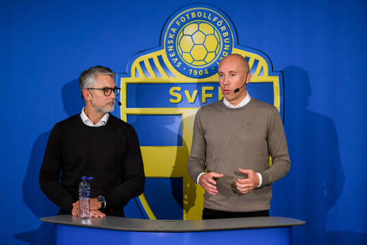Niclas Carlnén, blivande Generalsekreterare, och Simon