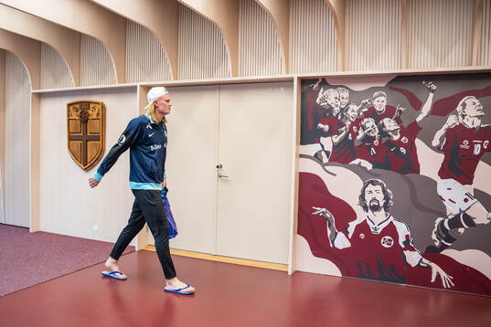 Erling Braut Haaland of the Norwegian national football team