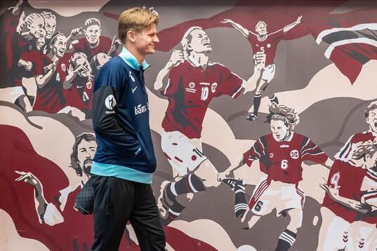 David Møller Wolfe of the Norwegian national football team