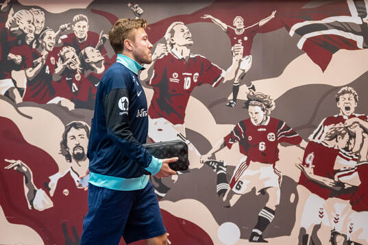 Fredrik André Bjørkan of the Norwegian national football