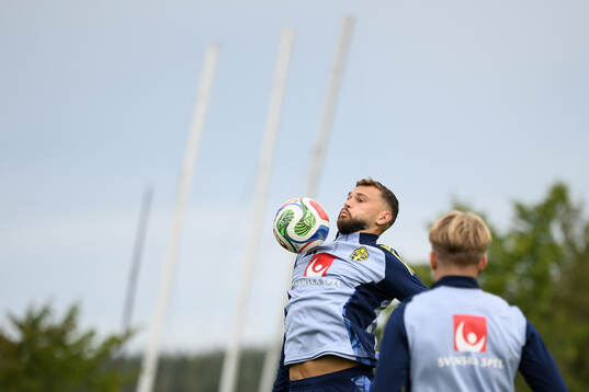 Jesper Karlström of the Swedish men's national football