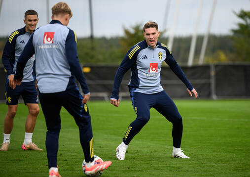 Viktor Gyökeres of the Swedish men's national football team