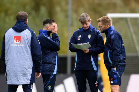 Head coach Jon Dahl Tomasson and Assistant coach Sebastian