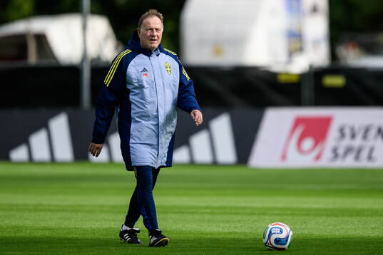 Assistant coach Remy Reijnierse of the Swedish men's