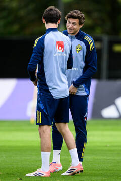 Victor Nilsson Lindelöf of the Swedish men's national