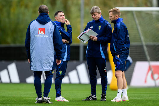 Head coach Jon Dahl Tomasson and Assistant coach Sebastian