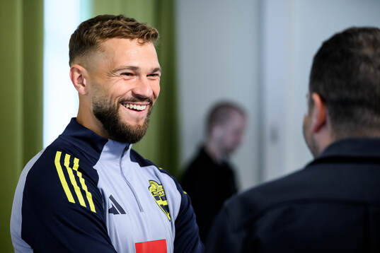 Jesper Karlström of the Swedish men's national football