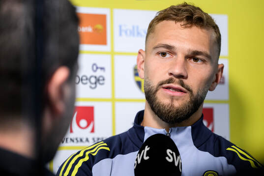 Jesper Karlström of the Swedish men's national football