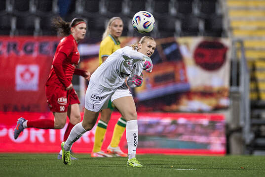 Goalkeeper Selma Panengstuen of Brann