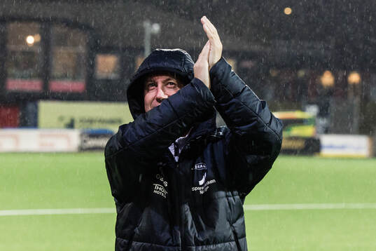 Coach Leif Gunnar Smerud of Brann