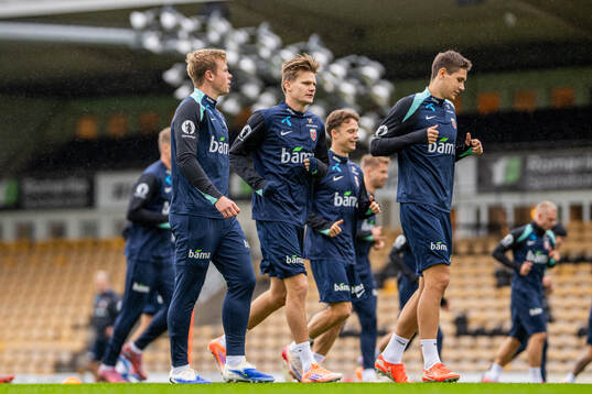 Aune Heggebø, David Møller Wolfe, Felix Horn Myhre and