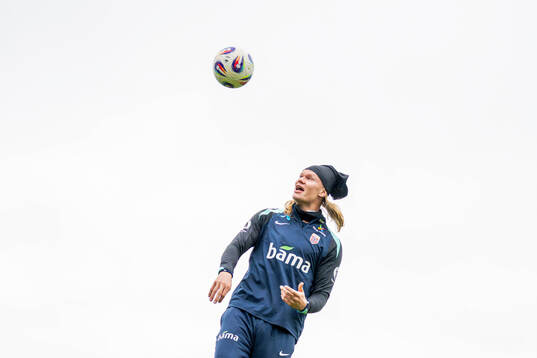 Erling Braut Haaland of the Norwegian national football team