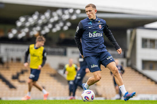 Marcus Holmgren Pedersen of the Norwegian national football
