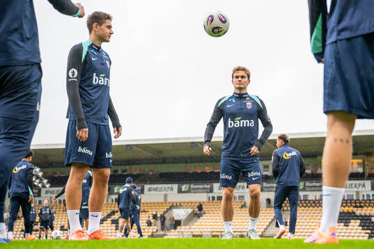 Eivind Helland and Kristian Arnstad of the Norwegian