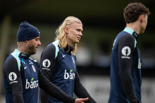Erling Braut Haaland of the Norwegian national football team