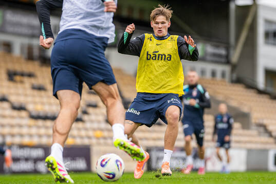 David Møller Wolfe of the Norwegian national football team