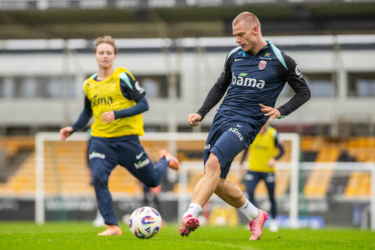 Julian Ryerson of the Norwegian national football team