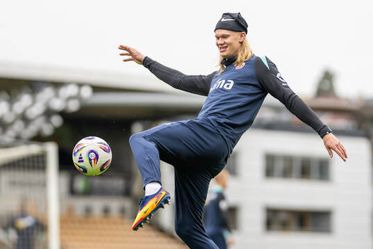 Erling Braut Haaland of the Norwegian national football team
