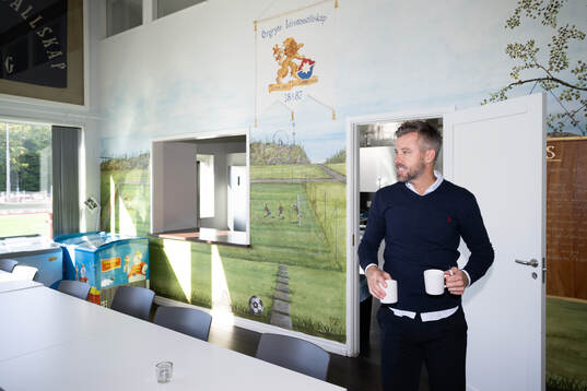 Örgrytes sportchef Pontus Farnerud