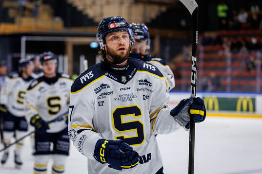 Södertäljes Daniel Norbe  jublar