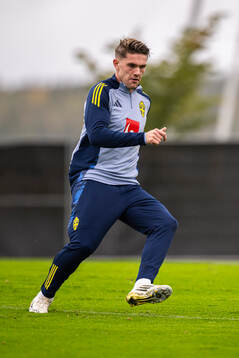 Viktor Gyökeres of the Swedish men's national football team