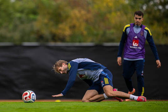 Benjamin Nygren of the Swedish men's national football team