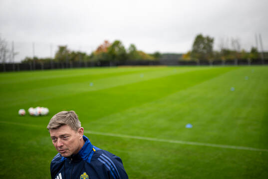 Head coach Jon Dahl Tomasson of the Swedish men's national